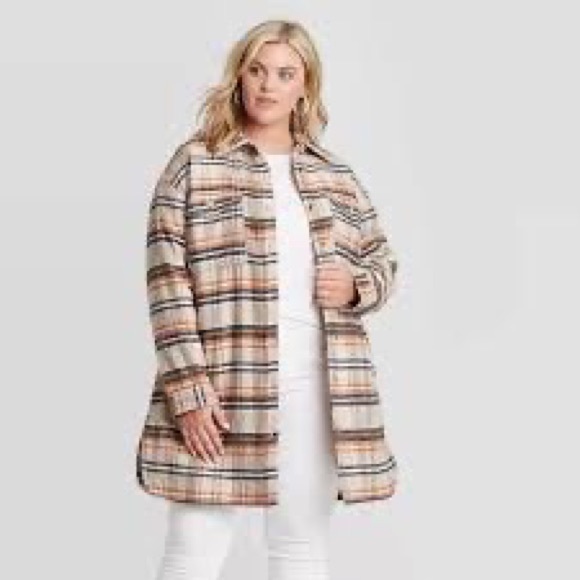 Universal Thread Plaid Jacket - Picture 3 of 6